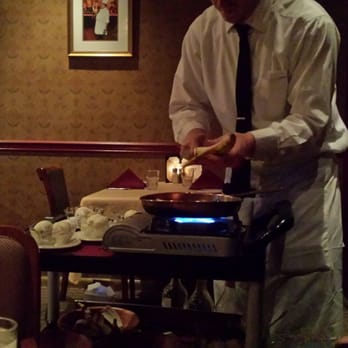 Steak 38 - Making of the bananas foster. - Steakhouses Near Me - Cherry Hill, New Jersey Steak 38 - Making of the bananas foster. - Steakhouses Near Me - Cherry Hill, New Jersey