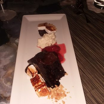 Dream Dance Steakhouse - Chocolate cake with bruleed marshmallows - Steakhouses Near Me - Milwaukee, Wisconsin Dream Dance Steakhouse - Chocolate cake with bruleed marshmallows - Steakhouses Near Me - Milwaukee, Wisconsin