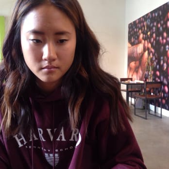 Artís Coffee - Lulu highly concentrated on her coffee - Coffee & Tea Near Me - Berkeley, California