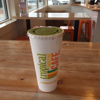 Tropical Smoothie Cafe - I absolutely love these fresh, healthy smoothies. I get the totally green detox. It's my favorite. - Juice Bars & Smoothies Near Me - High Point, North Carolina