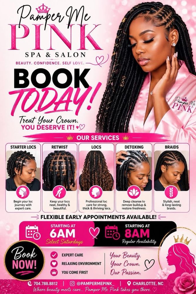 Pamper Me Pink Logo