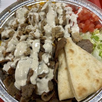 The Halal Guys - Beef Gyro Platter - Middle Eastern Near Me - Houston, Texas The Halal Guys - Beef Gyro Platter - Middle Eastern Near Me - Houston, Texas