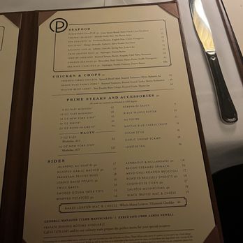 Ocean Prime - Menu - Seafood Near Me - Boston, Massachusetts Ocean Prime - Menu - Seafood Near Me - Boston, Massachusetts