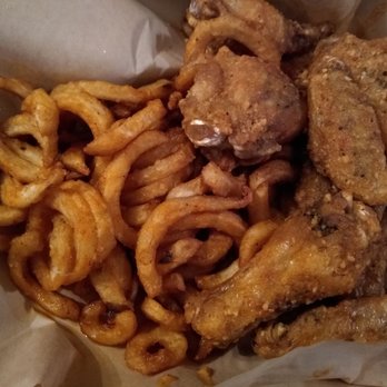 It's Just Wings - Our delivery spread from It's Just Wings; garlic parmesan. - Chicken Wings Near Me - Buffalo, New York