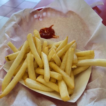 Josh's Hot Dogs - Fries.  More like McDonald's than a hot dog stand. - Hot Dogs Near Me - Northbrook, Illinois