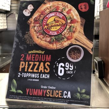 Yummy Slice Pizza - Pizza Near Me - Vancouver, British Columbia