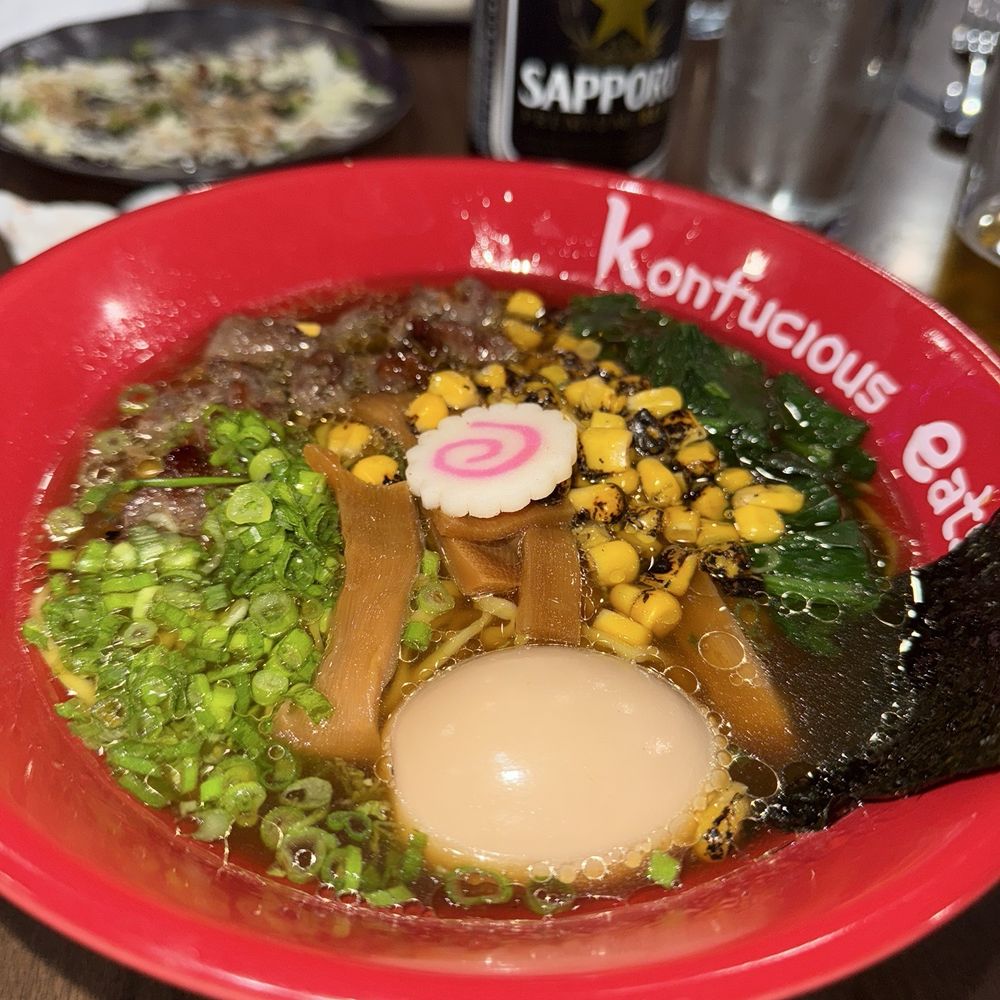 Konfucious Eats - Beef bulgogi ramen. Added corn. It was the best - Ramen Near Me - Modesto, California Konfucious Eats - Beef bulgogi ramen. Added corn. It was the best - Ramen Near Me - Modesto, California