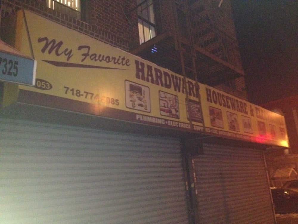 MY FAVORITE HARDWARE Updated June 2024 1053 Nostrand Ave, New York