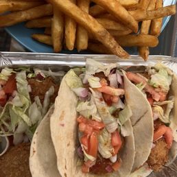 Coconut Shrimps Taco Coconut Shrimps Taco