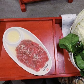 Chengdu Memory - Handmade Fish Paste $6.95, Hand-Sliced beef w/ Egg White $7.95, Spinach & A Choy & Chinese Cabbage & Lettuce $7.99 - Hot Pot Near Me - Seattle, Washington