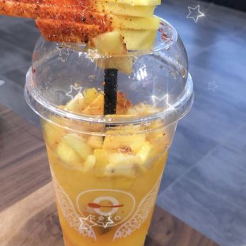 Zero Degrees - Mangonada with the Mango Twist - Bubble Tea Near Me - Summerlin, Nevada
