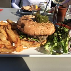 Le Rayon Vert - Burger au fromage de brebis