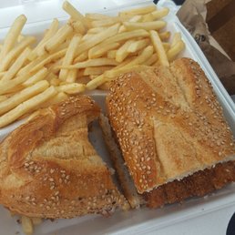 Fried Whiting Sandwich
