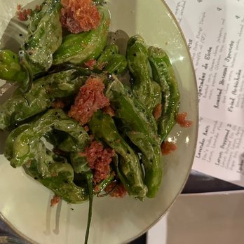 Mochuelo - Blistered Shishito Peppers - Tapas/Small Plates Near Me - Fresno, California Mochuelo - Blistered Shishito Peppers - Tapas/Small Plates Near Me - Fresno, California