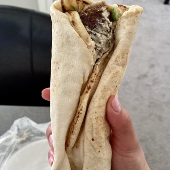 Kamals Middle Eastern Specialties - Falafel Vegetarian Pita Wrap - Middle Eastern Near Me - Philadelphia, Pennsylvania