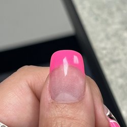 OMG My Nails - Buffing texture on nail. Doesn't look smooth.