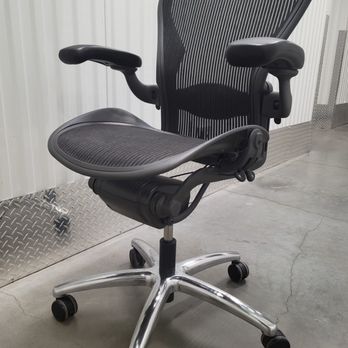 Nulife Chairs - refurbished herman miller aeron office chair in polished aluminum base 3 - Furniture Stores Near Me - Palmdale, California Nulife Chairs - refurbished herman miller aeron office chair in polished aluminum base 3 - Furniture Stores Near Me - Palmdale, California