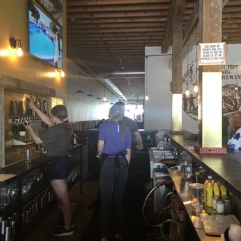Off The Rails Brewing - Bar/Tap area - Breweries Near Me - Pocatello, Idaho Off The Rails Brewing - Bar/Tap area - Breweries Near Me - Pocatello, Idaho