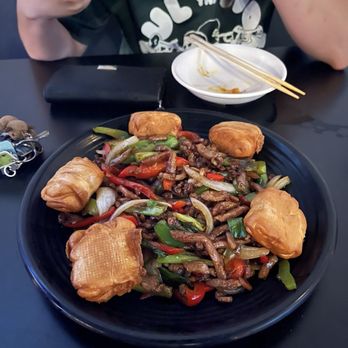 Paik's Noodle - Black Pepper Beef - Korean Near Me - San Diego, California