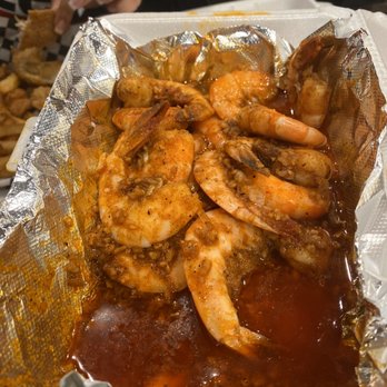 Swamp City - Garlic spicy boiled shrimp - Cajun/Creole Near Me - Houston, Texas