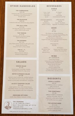 Menu photo 3 TR's Burgers West Yellowstone, MT Menu photo 3 TR's Burgers West Yellowstone, MT