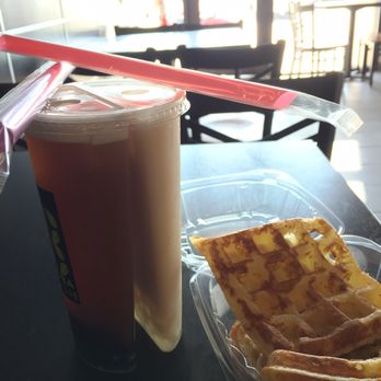 Boba Lush - 2 drinks for the price of 1 with cassava waffles. Delicious - Bubble Tea Near Me - Murphy, Texas Boba Lush - 2 drinks for the price of 1 with cassava waffles. Delicious - Bubble Tea Near Me - Murphy, Texas