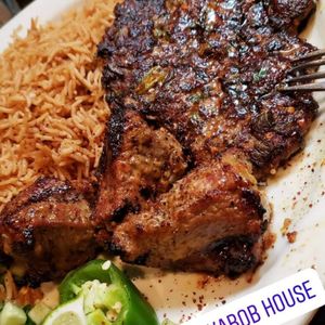 Photo of De Afghanan Cuisine - Fremont, CA, United States. Chapli & Lamb!