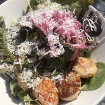The East End - Caesar salad with seared scallops - American Near Me - Providence, Rhode Island The East End - Caesar salad with seared scallops - American Near Me - Providence, Rhode Island