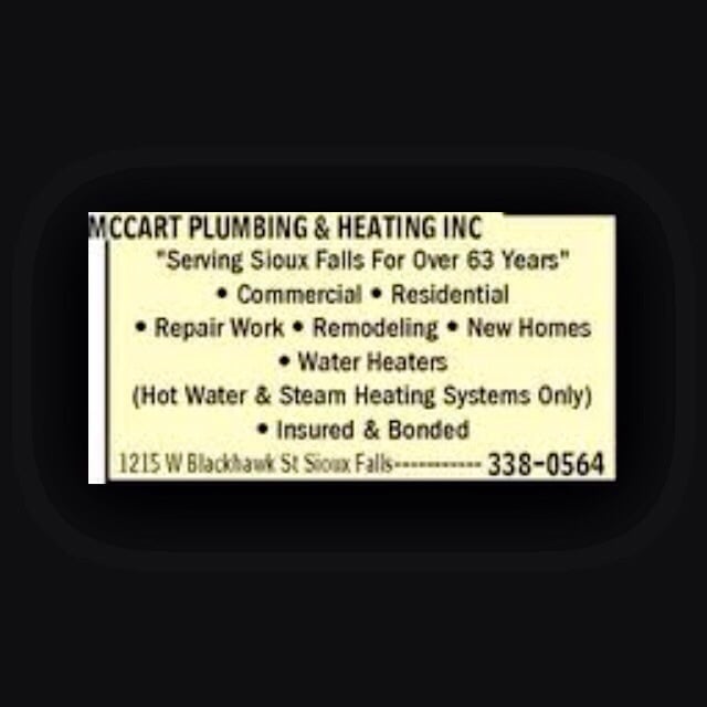 Slide of McCart Plumbing And Heating