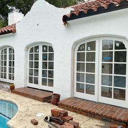 Palm Masonry - Time specific tumbled brick steps