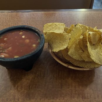 Mr Salsa's Mexican Restaurant - The most flavorless salsa I've had in some time. Like tomato juice with some veggies floating in it. No garlic, spices or salt. - Mexican Near Me - Oglesby, Illinois