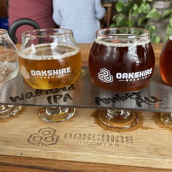 Oakshire Brewing Public House - Flight - Breweries Near Me - Eugene, Oregon Oakshire Brewing Public House - Flight - Breweries Near Me - Eugene, Oregon