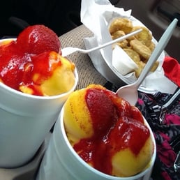 Best mangonadas and fried pickles. Best mangonadas and fried pickles.