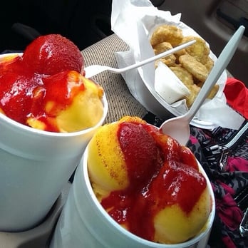 M & M Shaved Ice - Best mangonadas and fried pickles. - Ice Cream & Frozen Yogurt Near Me - San Antonio, Texas M & M Shaved Ice - Best mangonadas and fried pickles. - Ice Cream & Frozen Yogurt Near Me - San Antonio, Texas