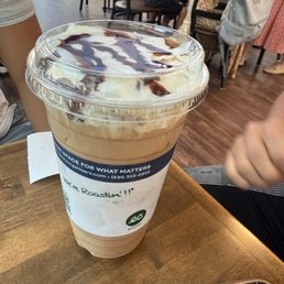 Iced mocha Iced mocha