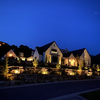 Bright Home Repair - the exterior of a home at night - Handyman Near Me Bright Home Repair - the exterior of a home at night - Handyman Near Me