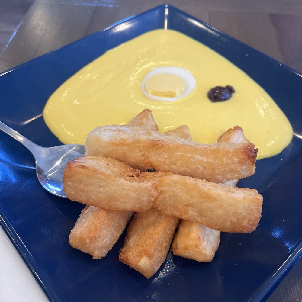 Inka Mama's - Yucca fries with cheese .. yum! - Peruvian Near Me - Tustin, California