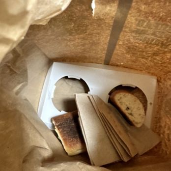 Panera Bread - The bread was not wrapped in wax paper; it was thrown into the bag. - Sandwiches Near Me - Bronx, New York