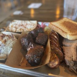 Knight Fire BBQ - Pork Candy 1/2# brisket Jalapeño Cheese Sausage