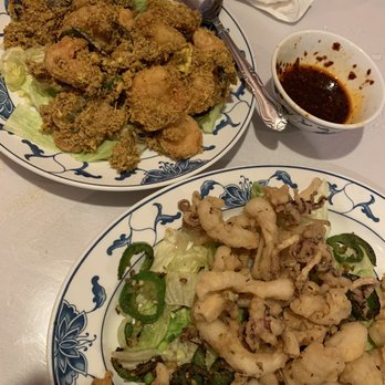 Canton Cooks - Salt and pepper squid + western style shrimp - Cantonese Near Me - Atlanta, Georgia Canton Cooks - Salt and pepper squid + western style shrimp - Cantonese Near Me - Atlanta, Georgia