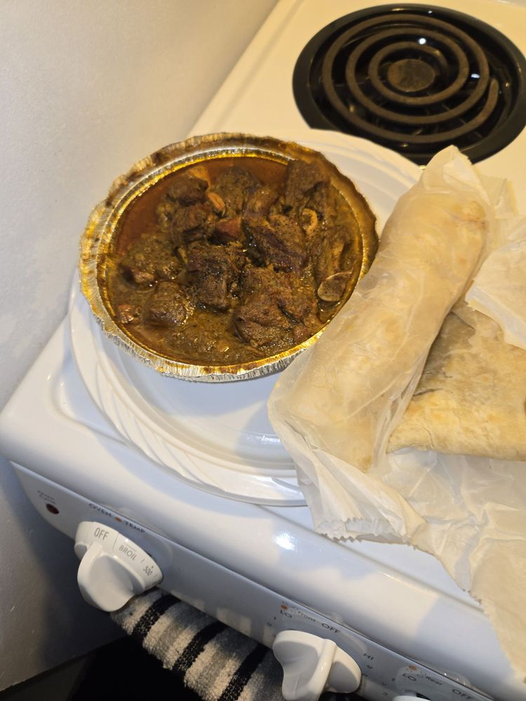 Food from Kassim’s Bakery & Restaurant