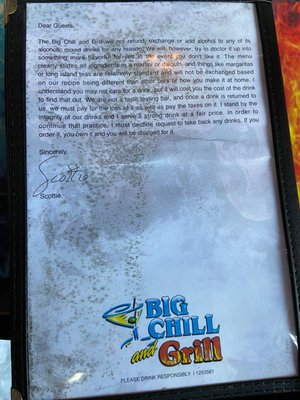 Menu photo 2 The Big Chill and Grill Chattanooga, TN