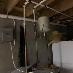 Skye's Plumbing - Water heater repipe and whole house repipe to follow.