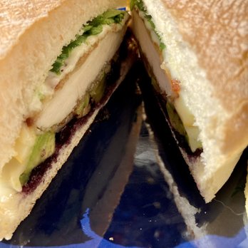 Front Street Takeout - Close up of the chicken sandwich - Salad Near Me - Sylva, North Carolina