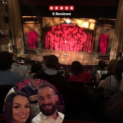 Virginia Stage - The view from our seats!