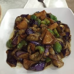 Happy Garden Restaurant - Eggplant and potatoes