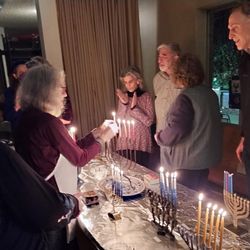 P'nai Or of Portland - Hanukah Party at P'nai Or.