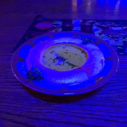 Sultan Restaurant - The plate of hummus, offered with pita bread.