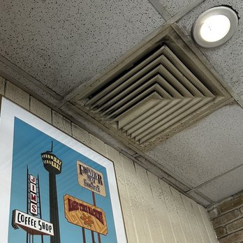 Jim's Restaurants - Concerning mold over a booth - American Near Me - San Antonio, Texas