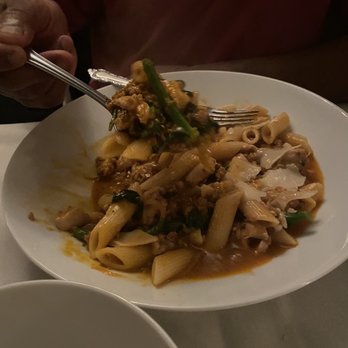 Bistro Mediterranean & Tapas Bar - Pasta w chicken n chorizo - Mediterranean Near Me - East Haven, Connecticut